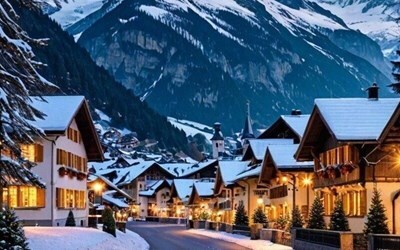 Різдвяні дні в Швейцарії! Туры в Капрун